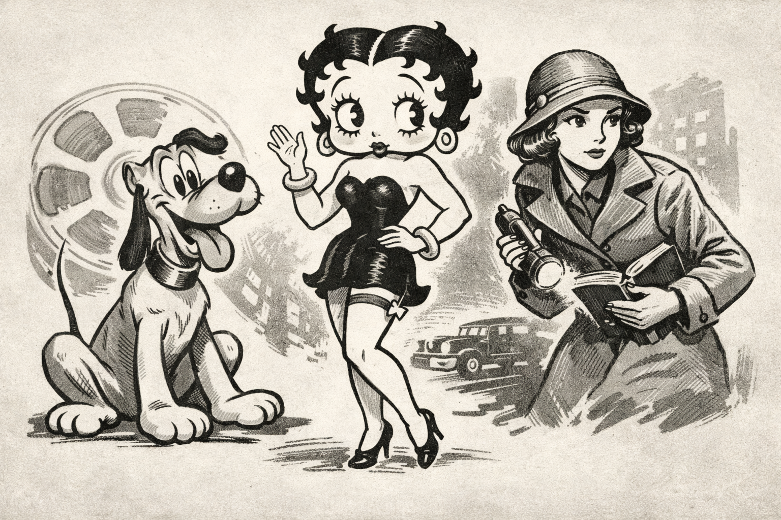 ¿Puedes usar a Pluto o Betty Boop en tu corto? Sí, y te explicamos cómo